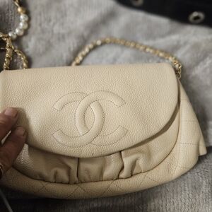Chanel Beige Leather Sh